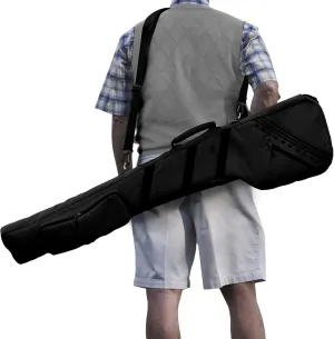 Big Teeth Golf Sunday Bag, Small Golf Bag Lightweight, Par 3 Golf Bag for A Few Clubs Driving Range, Practice with Carry Shoulder Strap Foldable Multi-Colour