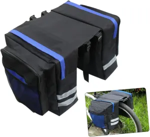 Bike Panniers Bag High Tear-resistance Waterproof Cycling Rear Seat Bag for Hiking Climbing Traveling