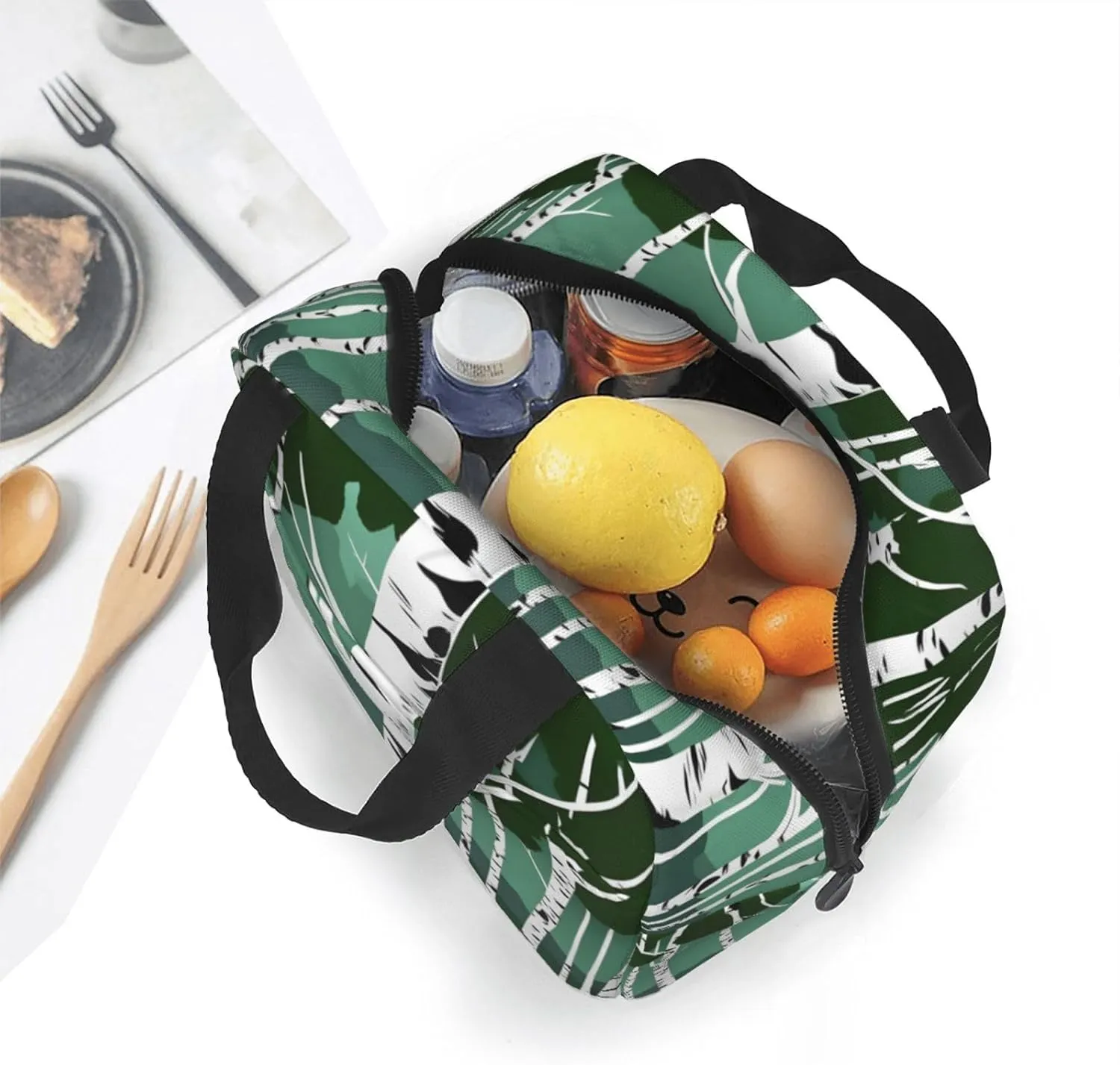 Birch Trees Lightweight Lunch Bag For Men Women Small Lunchbox Good For Office Days