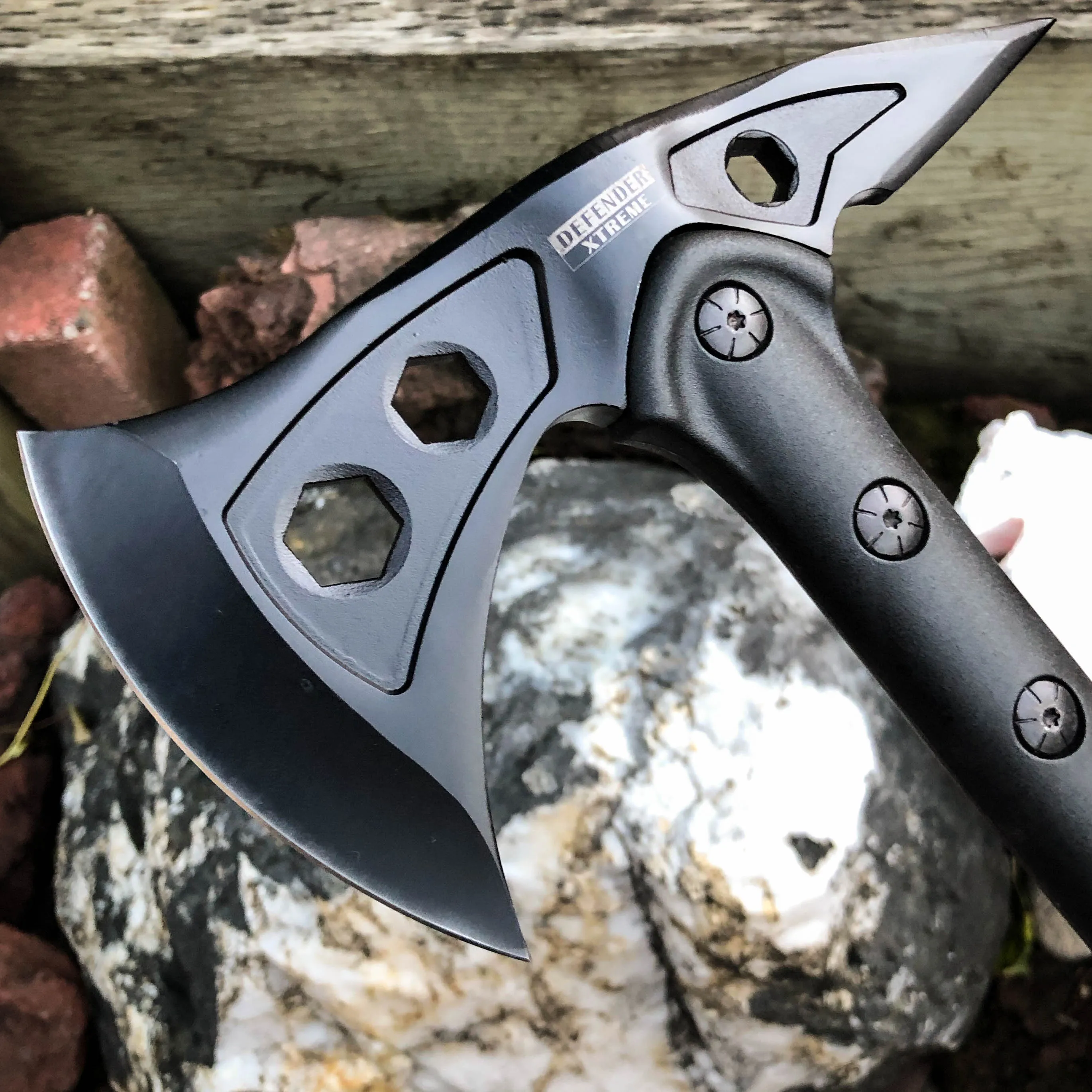 Black Tactical Tomahawk Hatchet Axe