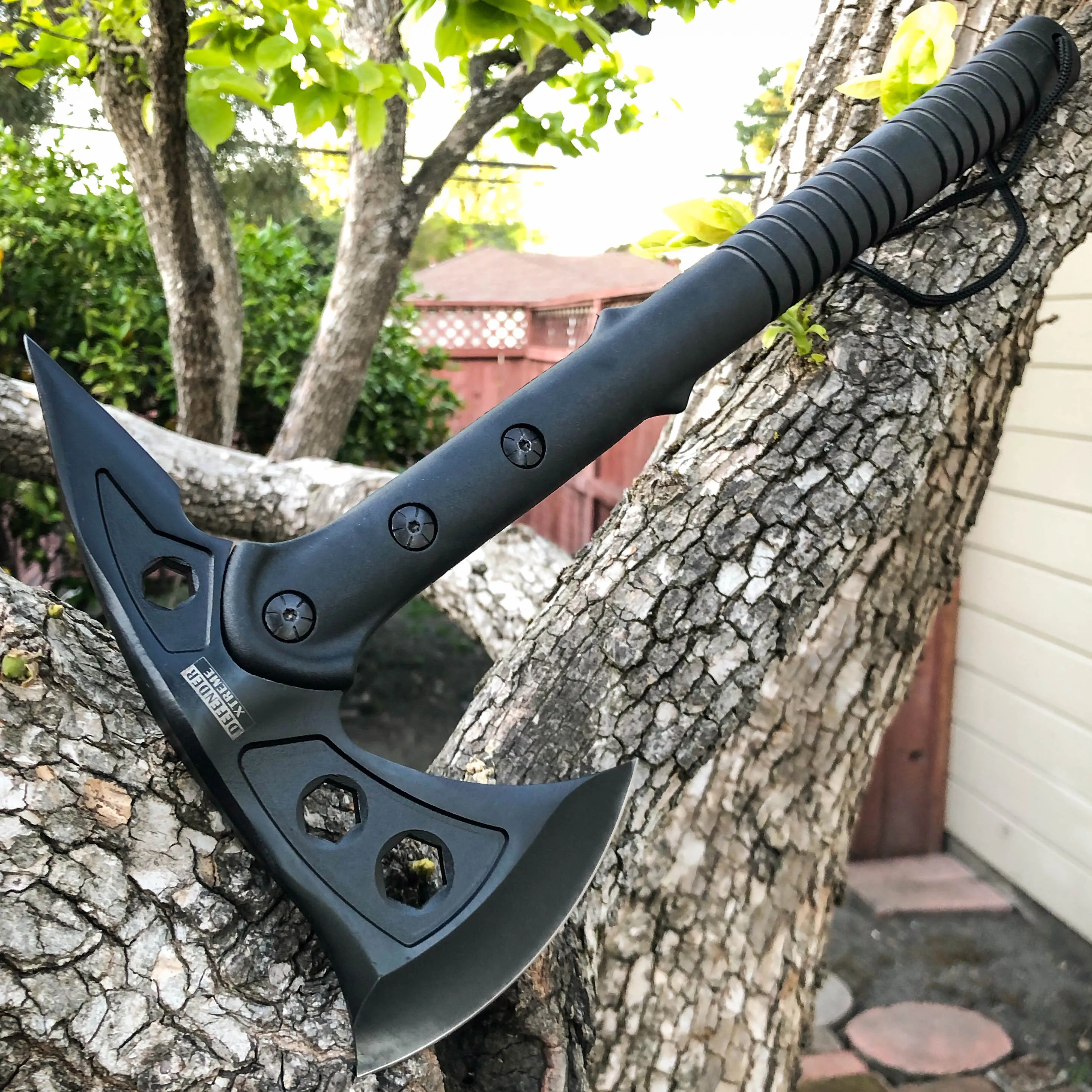 Black Tactical Tomahawk Hatchet Axe