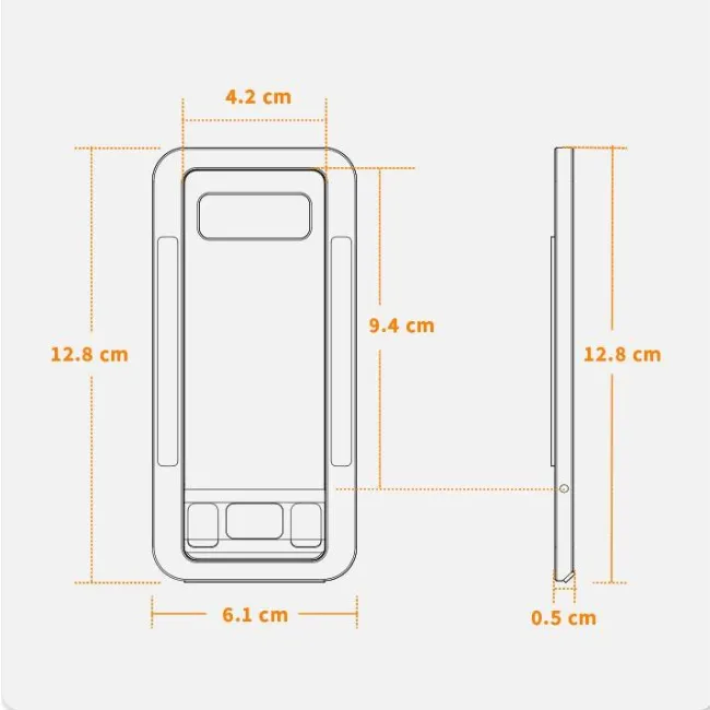 Bolt - Flexible Adjustable Height Mobile & iPad Stand - Grey