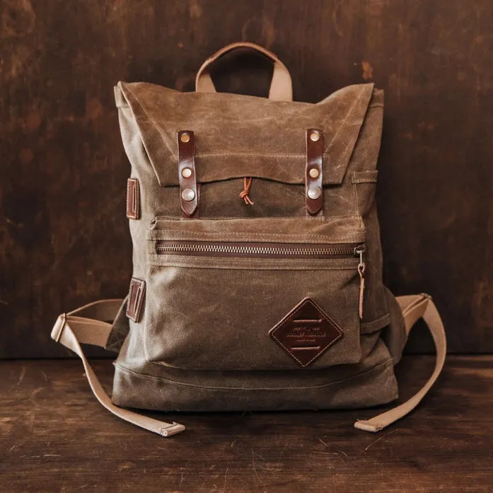 Bradley Mountain Muir Pack - Waxed Canvas Backpack