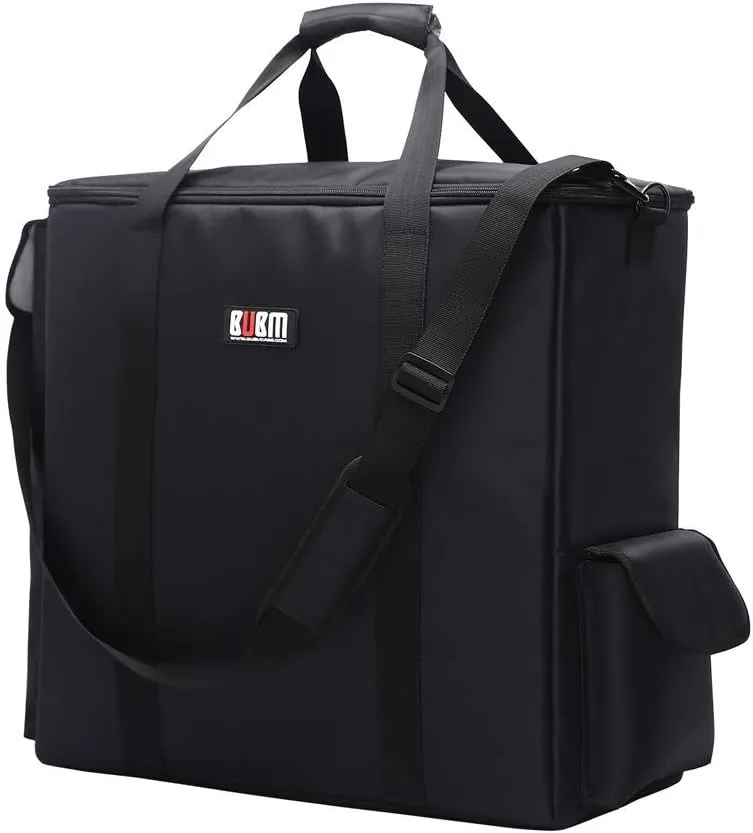 Buwico Desktop PC Computer Main Processor Organizer Travel Storage Carrying Case Bag,Waterproof Anti-Collision,Black