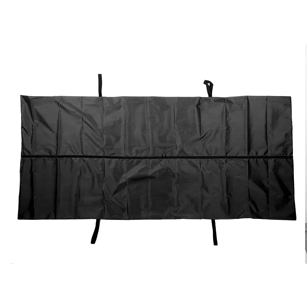 Cadaver Bag Leakage Proof 210D Waterproof Body Storage Bag Corpse Bag Funeral Supplies(Black)