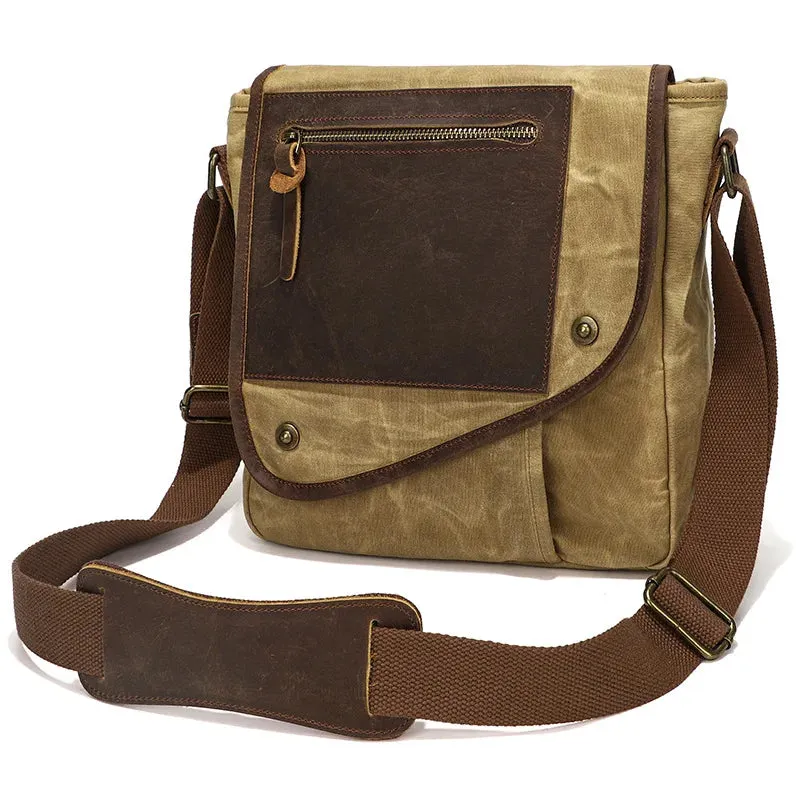 Caden | Vintage Canvas Men's Crossbody Messenger Bag