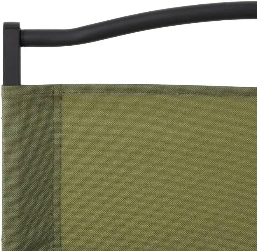 Camping Chairs 2 Pack Green 21.3x21.7x30.7” Lightweight Foldable Oxford Fabric & Steel Frame for Outdoor Patio Beach Picnic