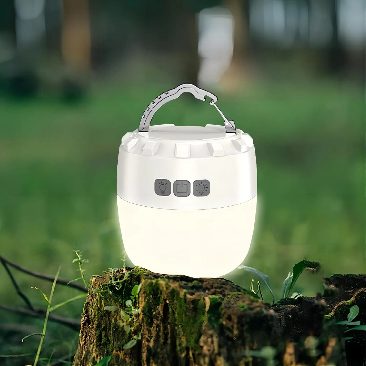 Camping Lantern, LED Camping Tent Light, for Household Emergency Lights & Outdoor Hiking Camping, 4 Lighting Modes, Long Battery Life, Rechargeable