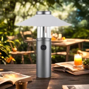 Camping Lantern Rechargeable Camping Lights Portable Hanging Tent Light, Magnetic Flashlight with 5 Modes & Ultra Long Battery Life, Waterproof Multi Functional LED Light for Indoor/Outdoor Emergency