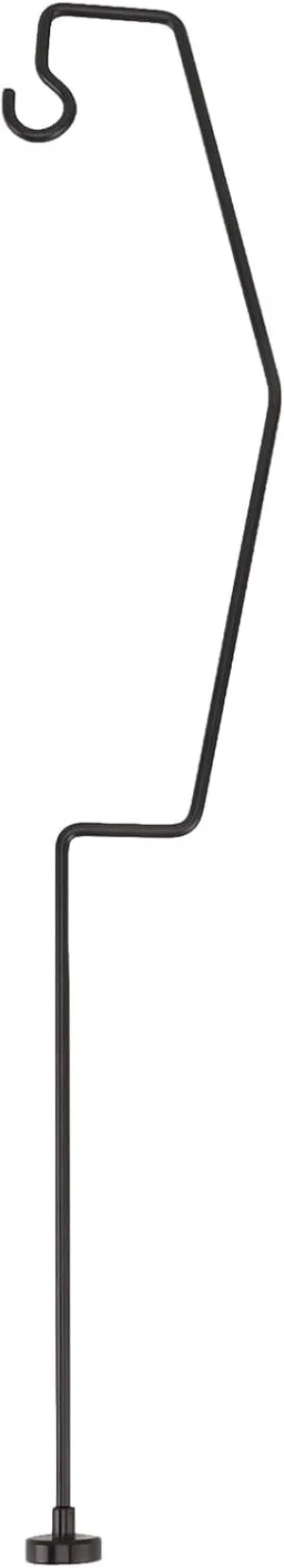 Camping Lantern Stand, Metal Camping Lantern Holder Pole with Magnetic Base for Fishing Backpacking, 21.1