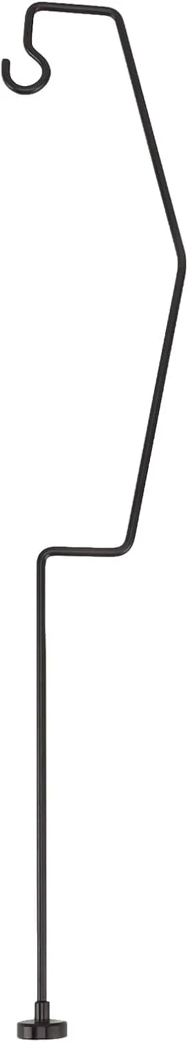 Camping Lantern Stand, Metal Camping Lantern Holder Pole with Magnetic Base for Fishing Backpacking, 21.1