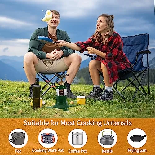 Camping Propane Stove, Single Burner Propane Stove