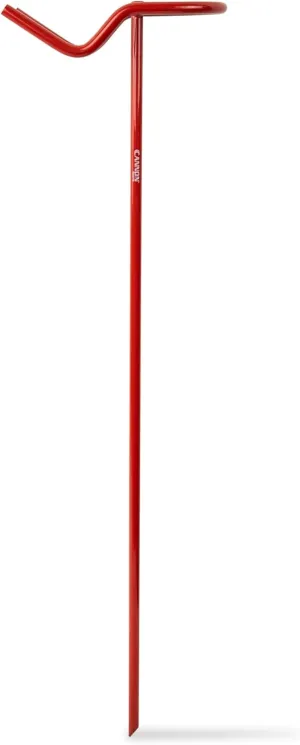 Cannon Sports Archery Ground Quiver Holds Bow and Arrows - 24 Inches High Steel Archery Bow and Arrow Holder– Easy to Install Lightweight Portable Design Arrow Stand