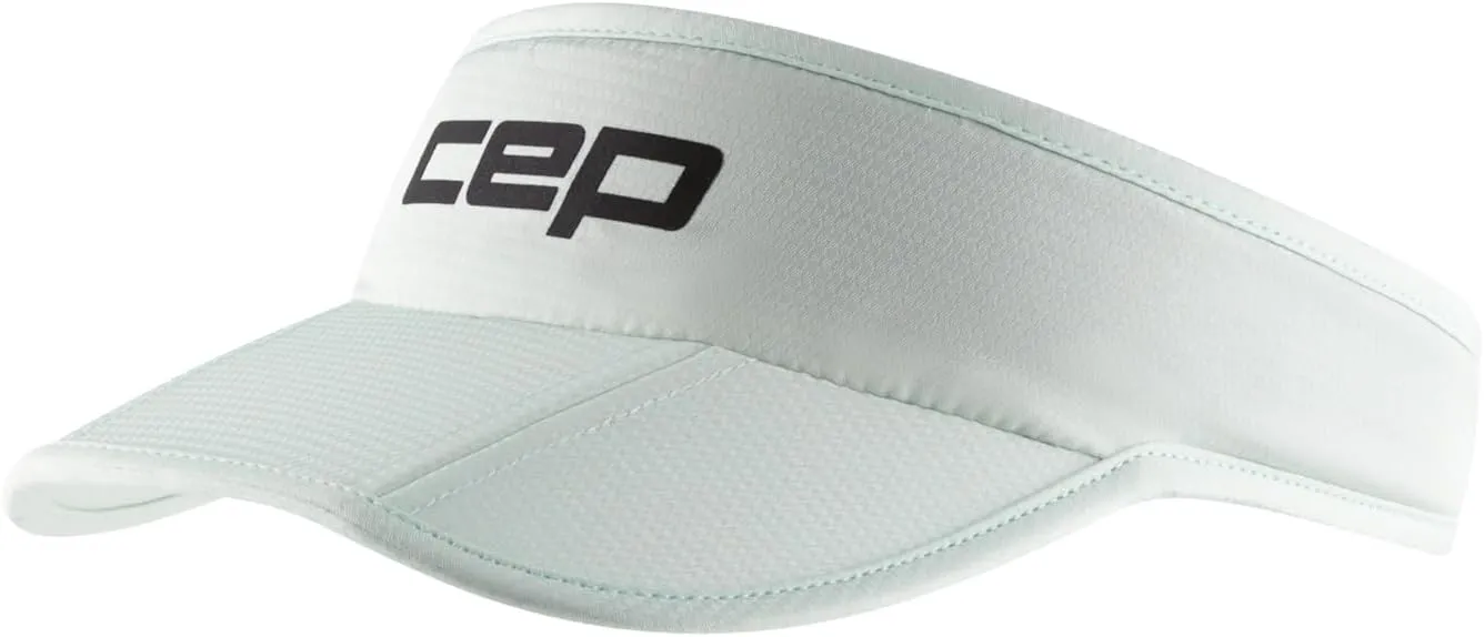 CEP Core Run Foldable Visor – Lightweight, Reflective, Collapsible Running Visor with Adjustable Strap for Men and Women