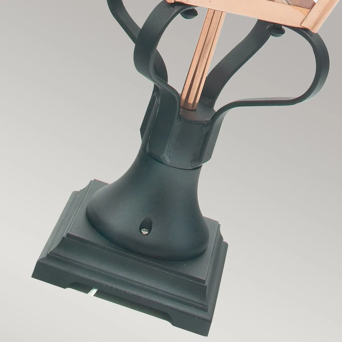 Chelsea 1 Light Grande Pedestal Lantern | Copper