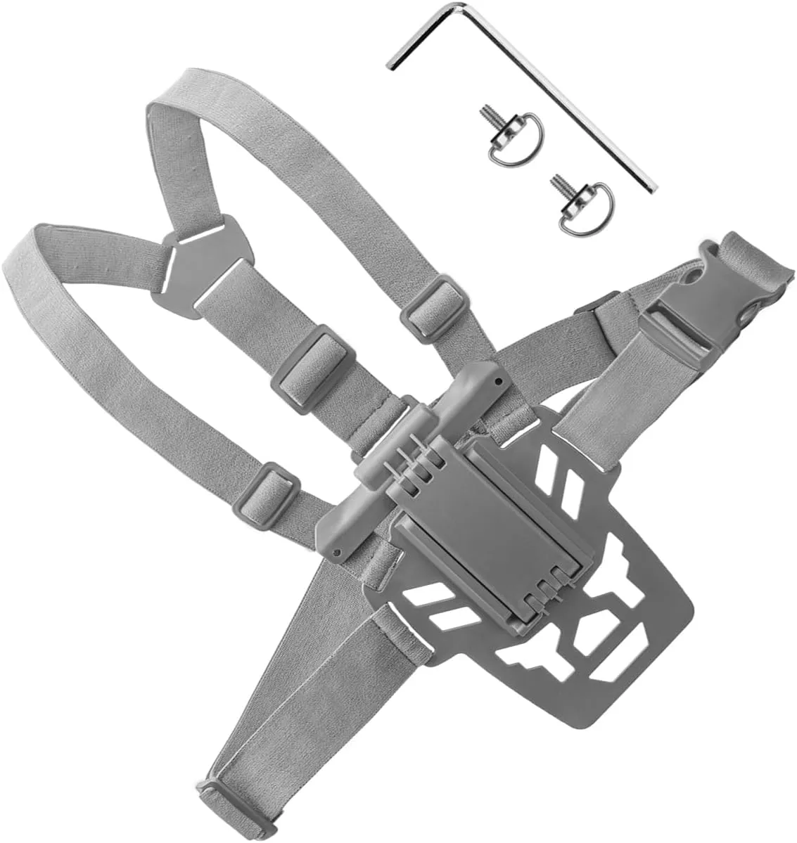 Chest Strap Mount, Adjust Tightness Freely for DJI RC 2/1 Controller/RC PRO Drone Controller