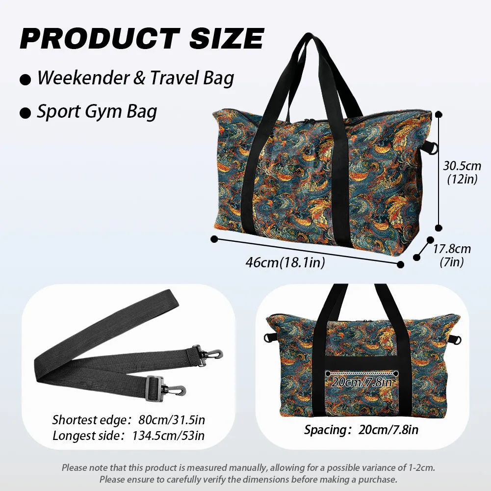Chinese Dragon and Phoenix Lightweight luggage
