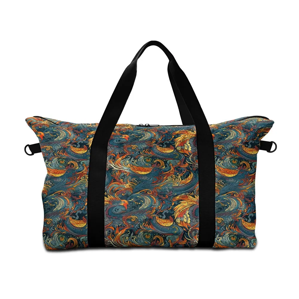 Chinese Dragon and Phoenix Lightweight luggage