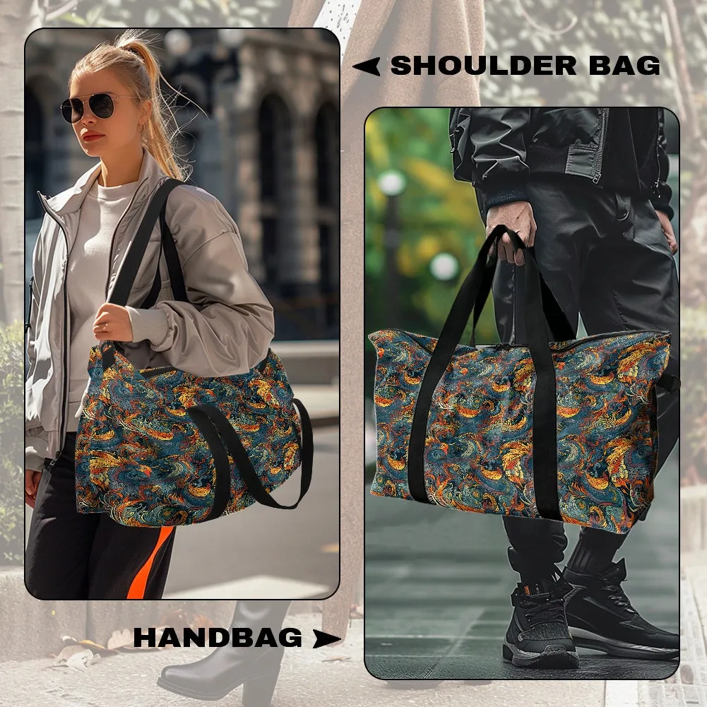 Chinese Dragon and Phoenix Lightweight luggage