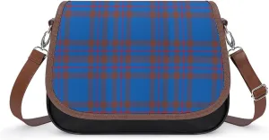 Clan Elliot Tartan Chiffon Women's Shoulder Bag, Handbag, Crossbody Bag