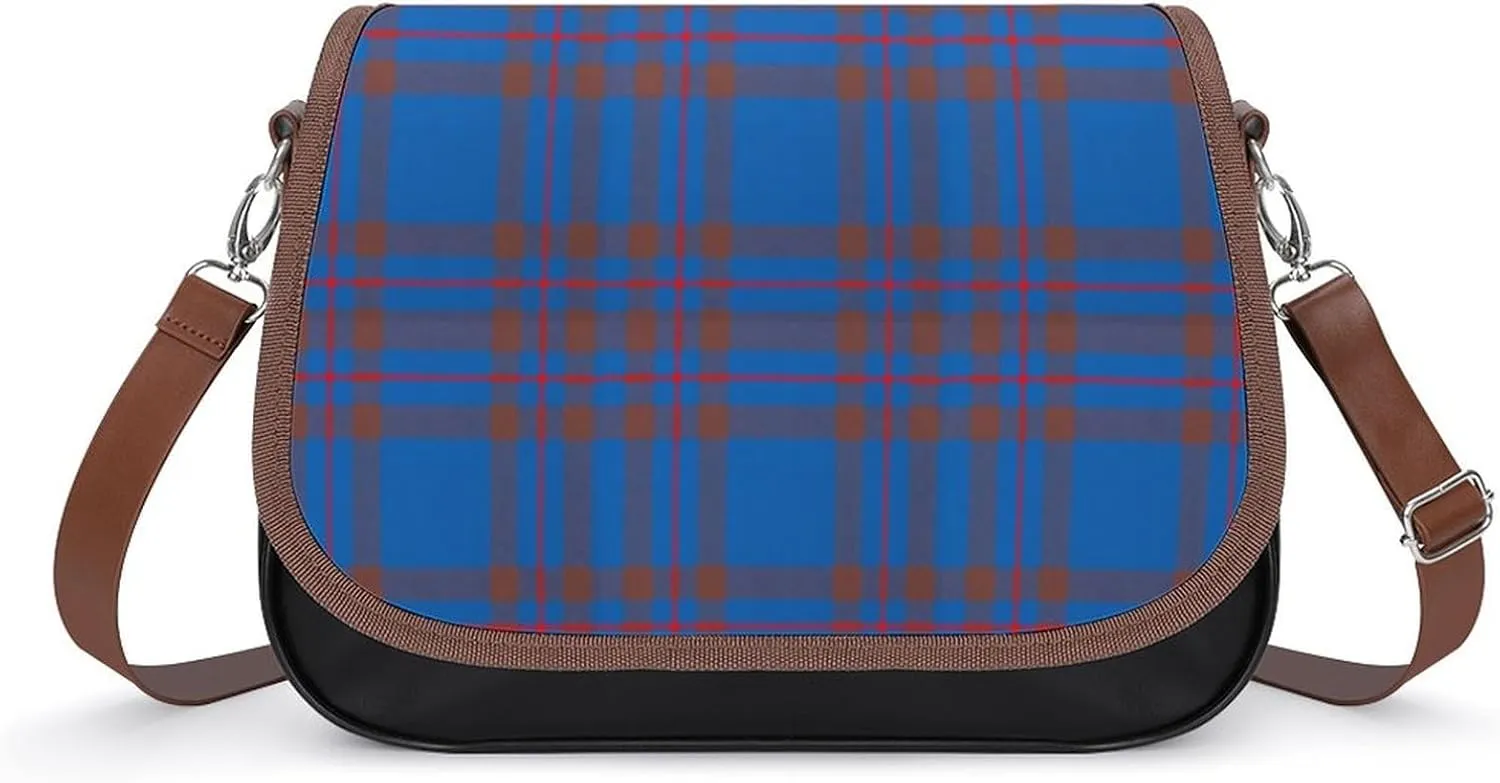 Clan Elliot Tartan Chiffon Women's Shoulder Bag, Handbag, Crossbody Bag