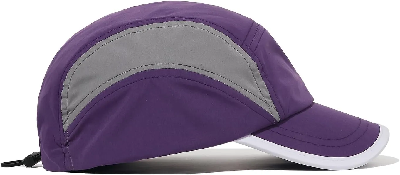CLAPE Lightweight Short Bill Baseball Caps Quick Dry Waterproof Outdoor Sports Hat Unstructured Tucker Cap Breathable Dad Cap
