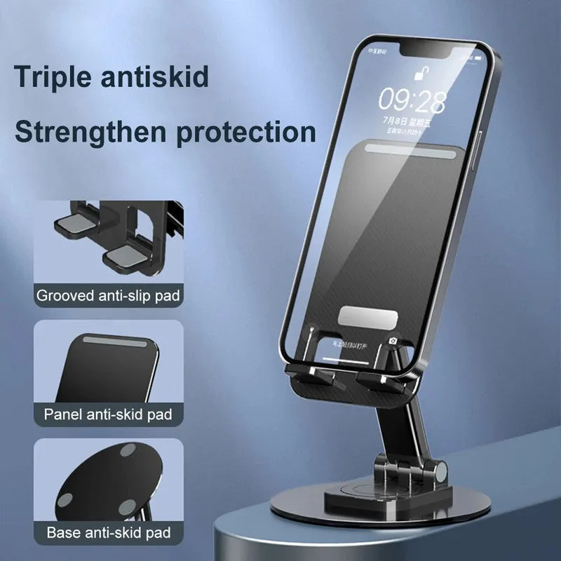 Compact Mobile Stand for Desk, Binge Watch, table view, Multi Functional Stand Uses