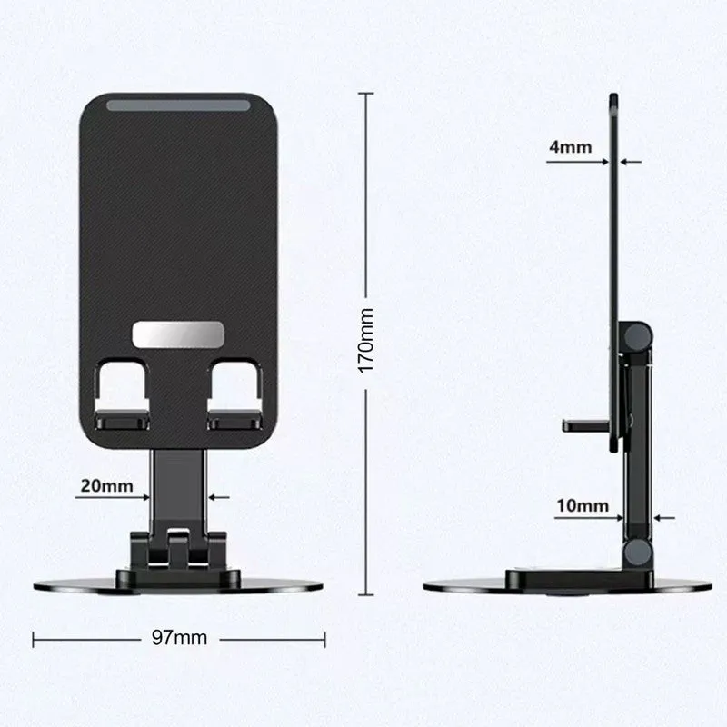 Compact Mobile Stand for Desk, Binge Watch, table view, Multi Functional Stand Uses