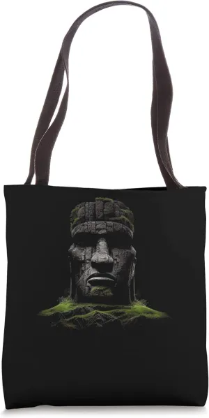 Cool Moai Tote Bag
