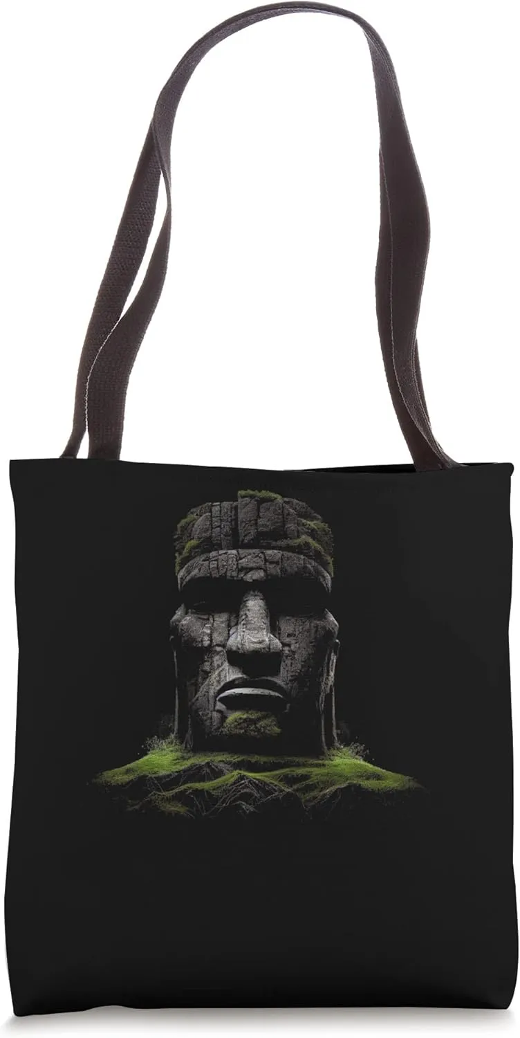 Cool Moai Tote Bag