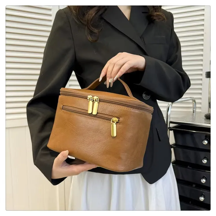 Coraline | Women's Retro-Style Cosmetic Storage Bag