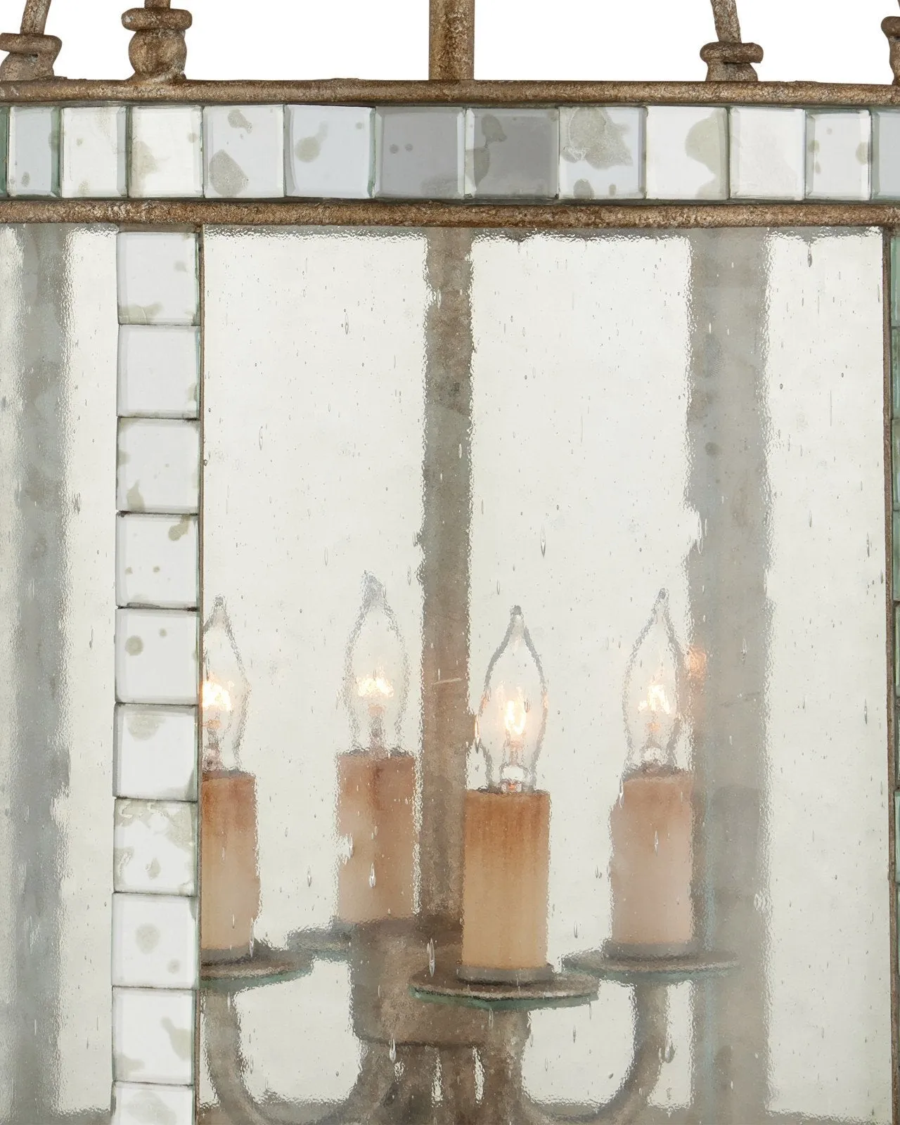 Corsica Small Silver Lantern