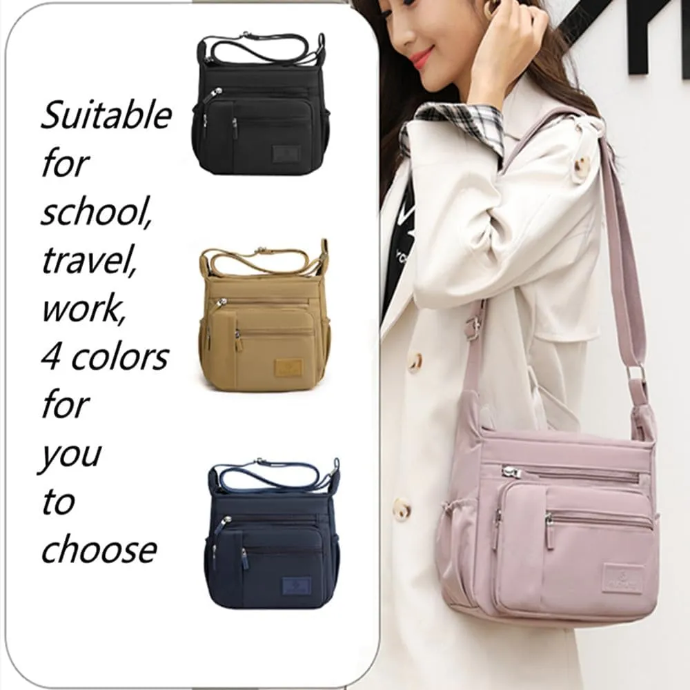 Crossbody Bag Purse for Women, Multiple Pockets Waterproof Shoulder Bag Travel Tote Handbag