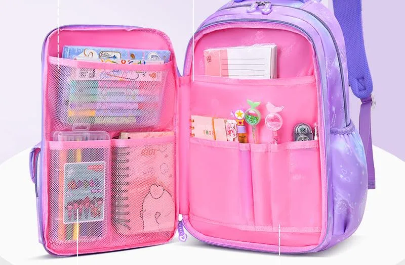Cute Schoolbag for Elementary Students - Lightweight Casual Backpack