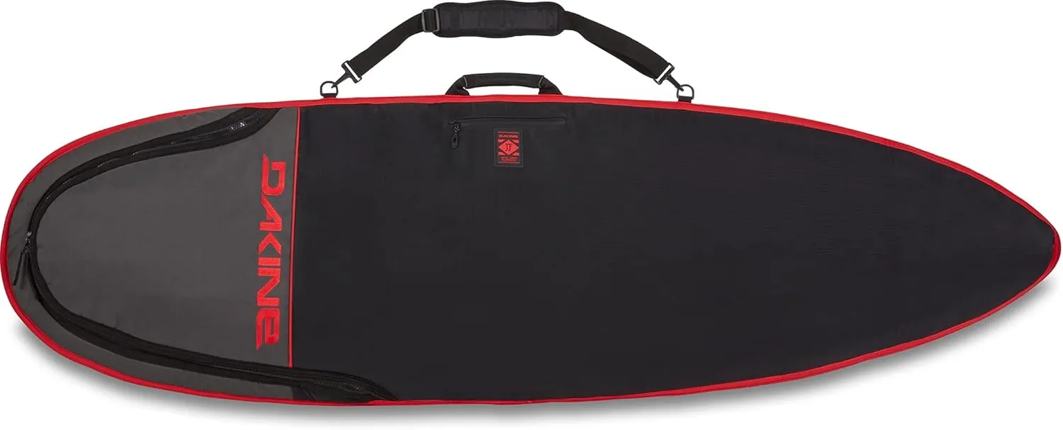 Dakine John John Florence Mission Surfboard Bag - Black/Red, 5FT8IN