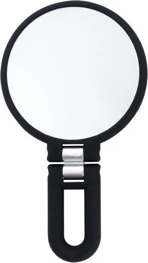 Danielle Hand Held 15x Mirror, Black