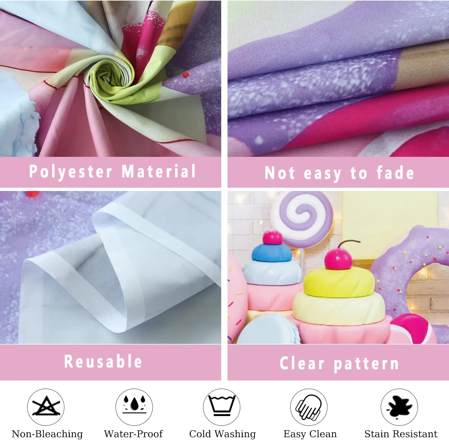 DASHAN 6.5x5ft Polyester Spring Park Picnic Theme Party Backdrop Green Grassland Picnic Blanket Photography Background Newborn Baby Outside Picnic Preschool Event Shoots Outdoor Party Photo Props