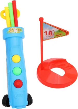 DECHOUS Golf Toys for Outside Boys and Girls Mini Golf Set Lightweight Portable Random