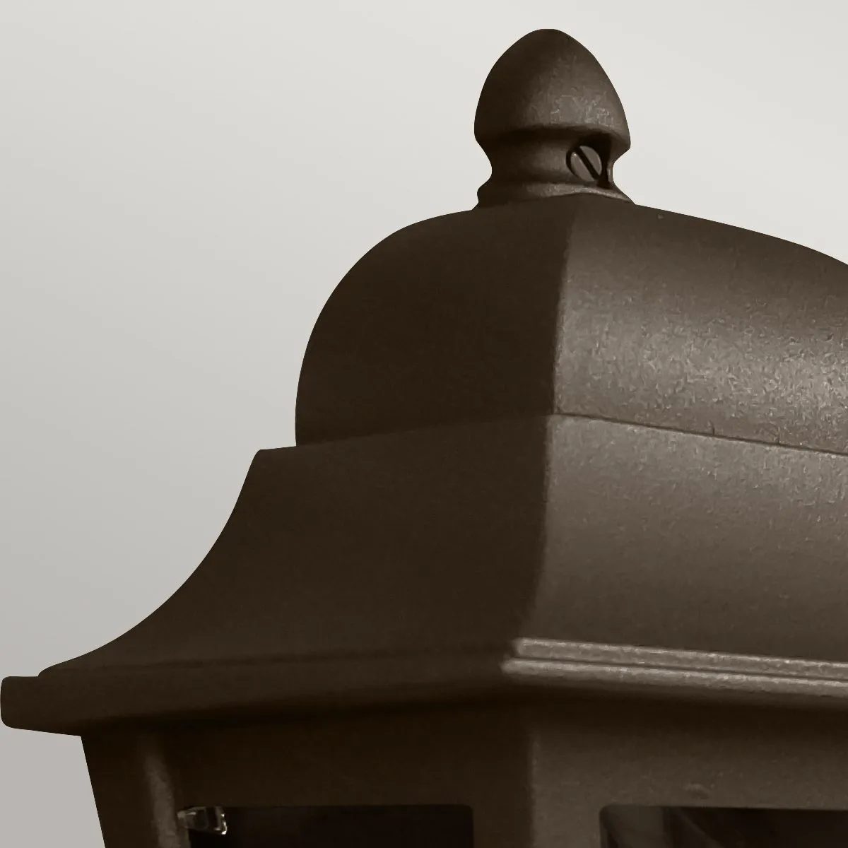 Deco Lane 1lt Half Wall Lantern | Bronze