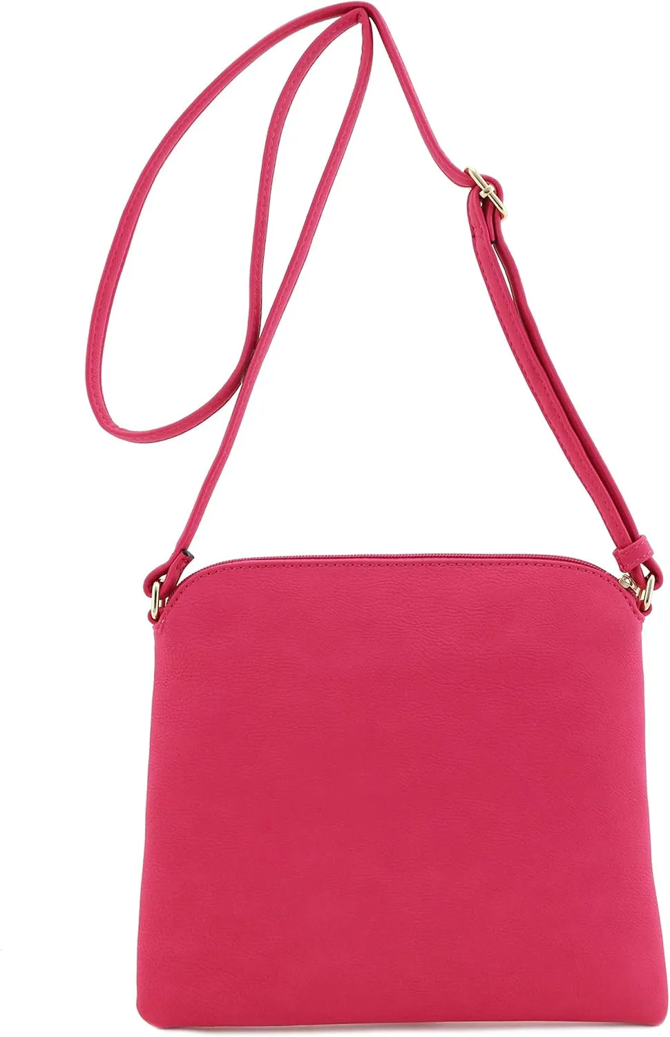 DELUXITY Lightweight Medium Crossbody Bag with Tassel