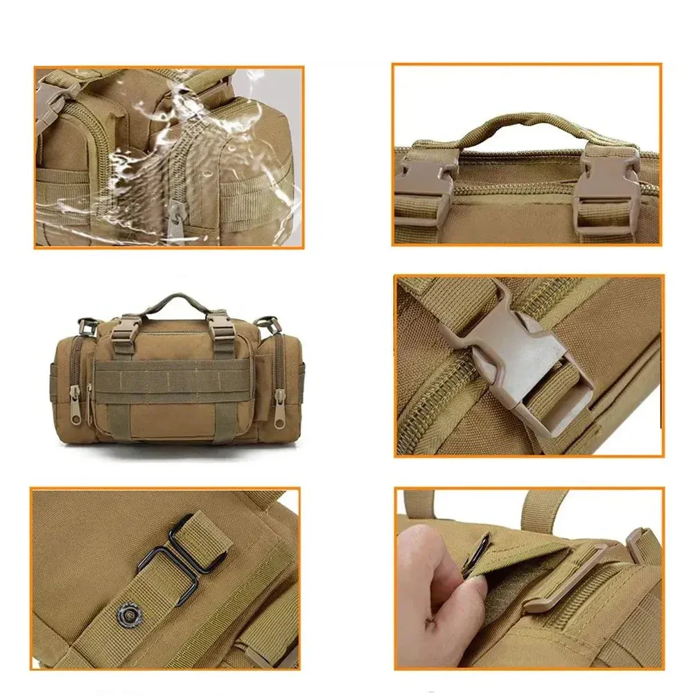 Denver | Multi-Compartment Tactical Sling Bag for Outdoor Adventures