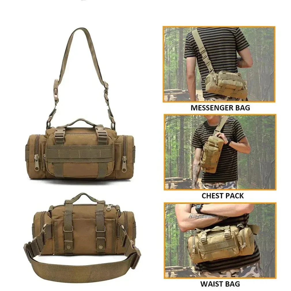 Denver | Multi-Compartment Tactical Sling Bag for Outdoor Adventures