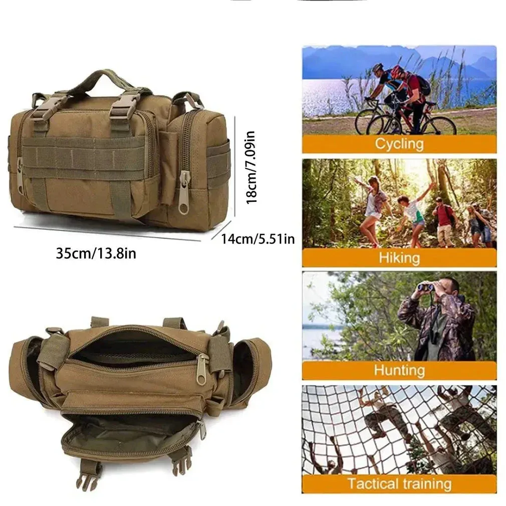 Denver | Multi-Compartment Tactical Sling Bag for Outdoor Adventures