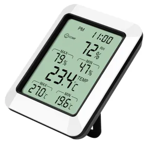 Digital for Freezer Room Accurate Hygrometer Desktop Humidity Monitor Wall Hanging Desktop Stand