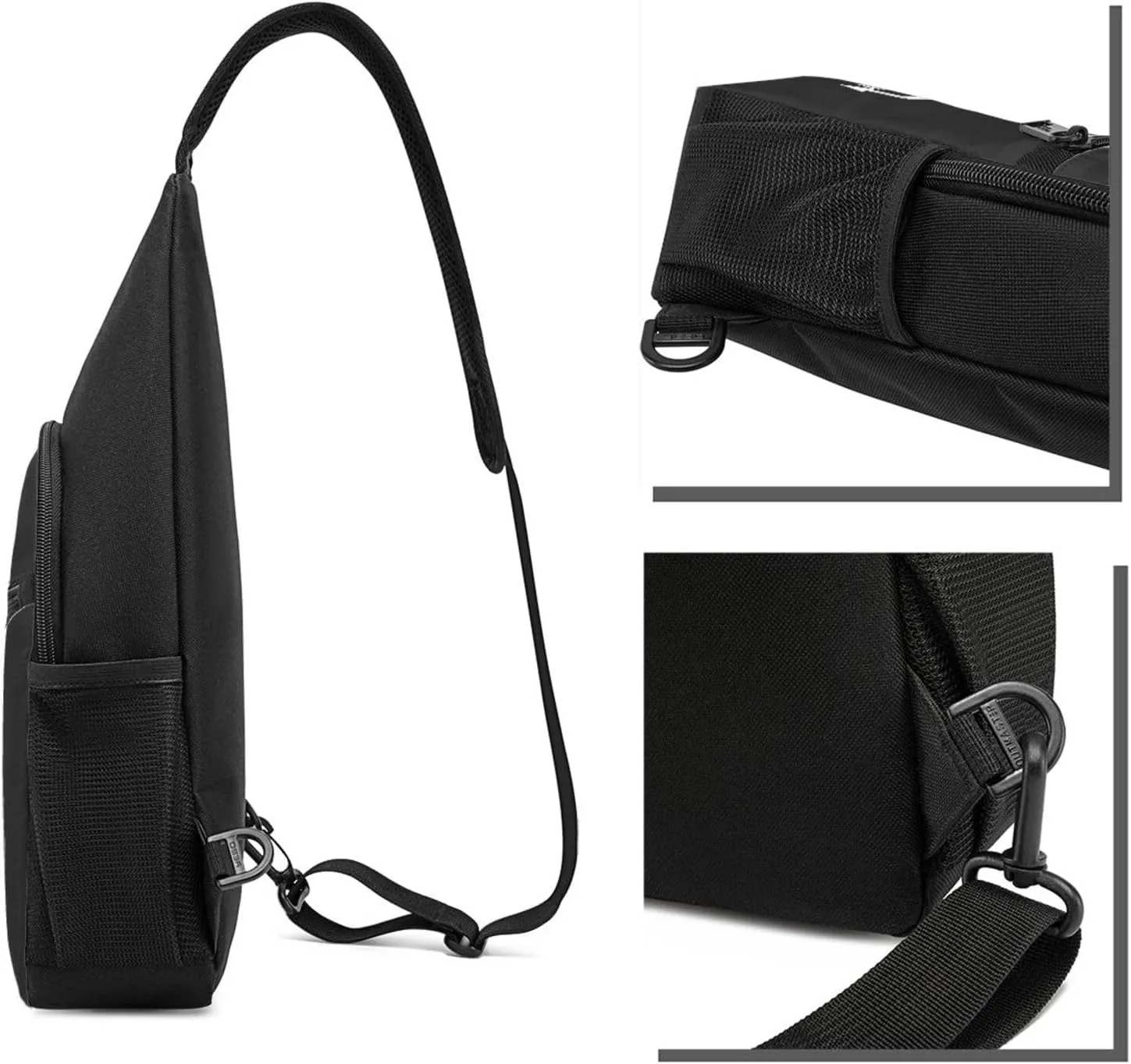 Drop A Gear And Disappear Unisex Chest Bag Lightweight Crossbody Shoulder Bag Travel Pocket