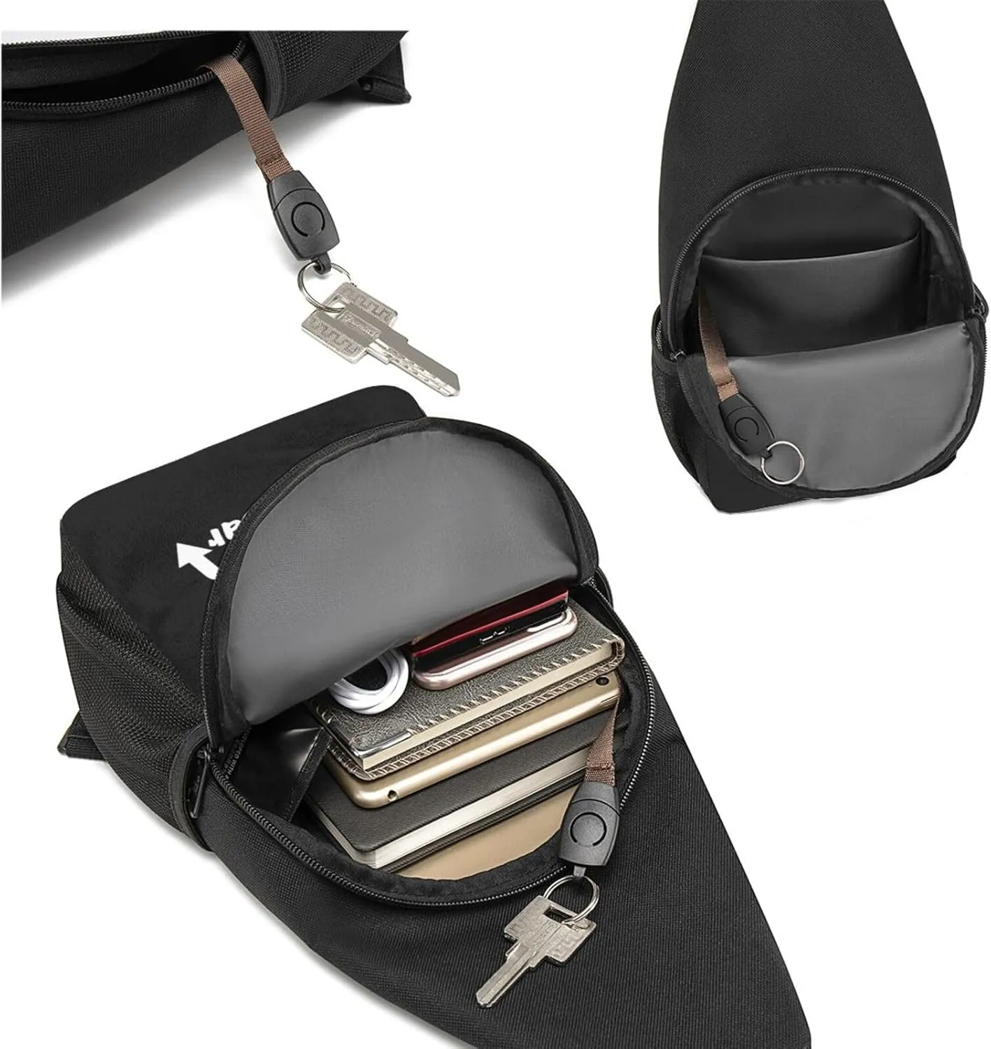 Drop A Gear And Disappear Unisex Chest Bag Lightweight Crossbody Shoulder Bag Travel Pocket
