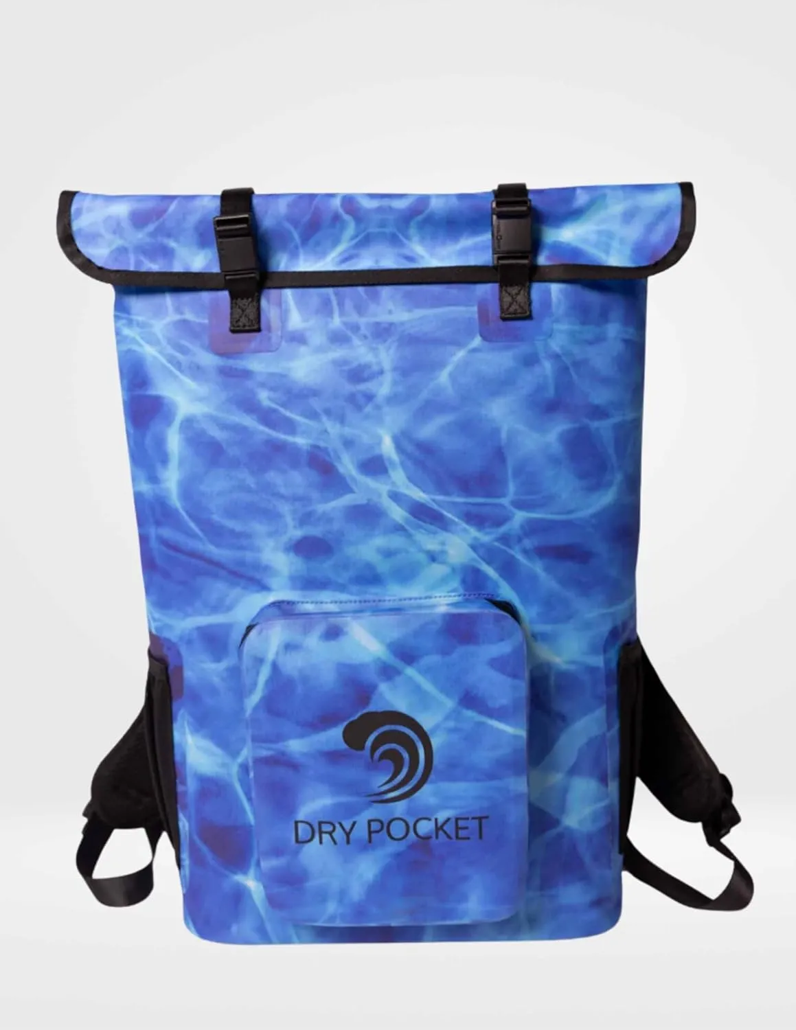 Dry Pocket Magnaguard 25L Thermoplastic Polyurethane (TPU) Auto-Sealing Floating Dry Bag, Waterproof up to 100 Feet (Aqua Blue)