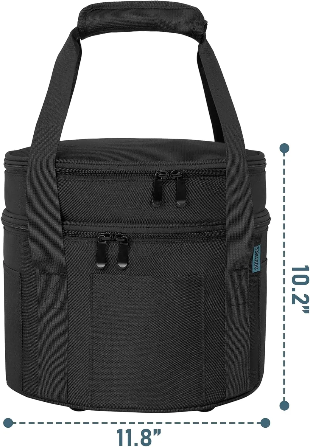 Dutch Oven Bag for 8 Inch Oven, 2 Layers Travel Bag