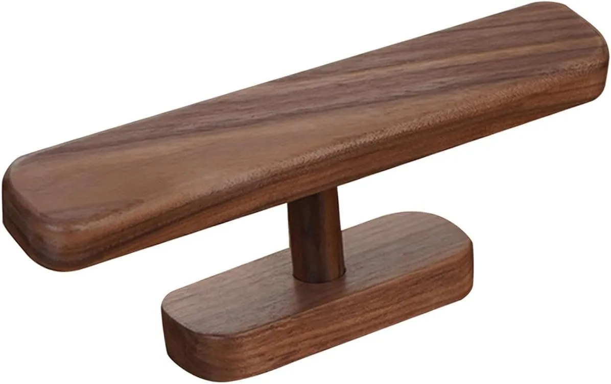 DYNWAVE Wood Watch Holder Bangle Holder Multipurpose Showcase Watch Display Stand Jewelry Accessory Organizer for Dresser Home