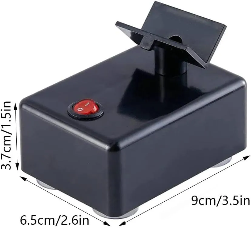 Electric Nail Polish Shaker Liquid Mixer Shaker, Nail Gel Polish Mixer, Model Paints Shaker Vibrating Screen 3200 Shakes/Min Lash Varnish Bottle Glue Shaking Machine for Nail Ink
